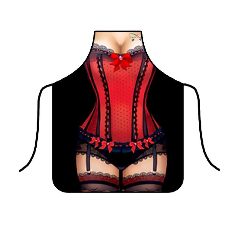 Apron Creative Personality Couple Funny Aprons Party Annual Meeting Apron Restaurant Apron Baking Party Apron for Men Woman (W12,Height 73 Width 55)