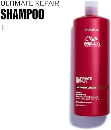 ULTIMATE REPAIR Shampoo | Shampoo Professionale Rimuove le Impurità e Ricostruisce i Capelli | Per Tutti i Tipi di Capelli Danneggiati, 1L