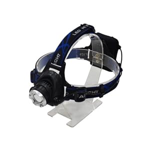 1200ルーメン LEDヘッドライト 角度調整 ズーム付き