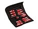 ARES 70057-12-Piece Interchangeable File Set - High Strength Carbon Steel Files - Convenient Storage Pouch Included