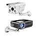 Angle Adjustable Projector Mount,LANMI Mini Projector Wall Mount, Projector Hanger with Load 11 lbs Length 7.87