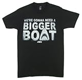 Jaws We're Gonna Need A Bigger Boat T-Shirt - Black