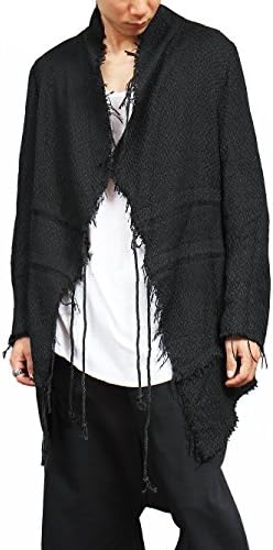 Avant garde Gothic Herringbone Vintage Knit Cardigan