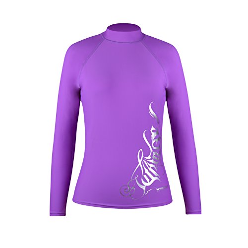 image for WIN.MAX Women's Long-Sleeve Rashguard UPF 50+ Swim Shirt Swim Tee For 