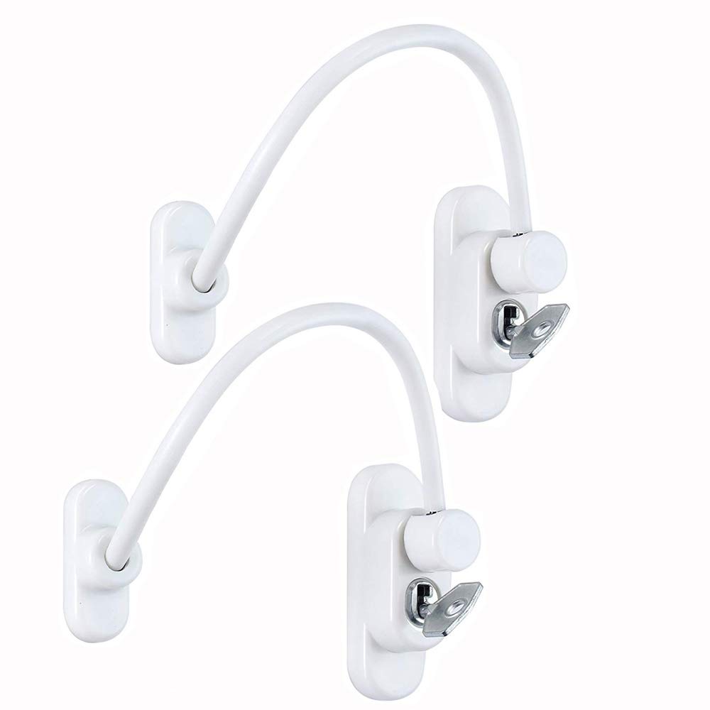 FUTUREORYY 2x Motorradhelm Schlösser - Sicherheitskabelverschluss Schwarz