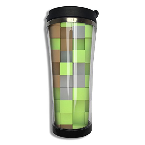Eqq Minecraft Cubes 3d Flip Top Lid Double Wall Stainless Steel Mug Hot Cold Tumbler With Liquid Tight Travel Coffee Mug Vacuum Sealed Tumbler Drink Bottle Buy Online In Guatemala At Guatemala Desertcart Com