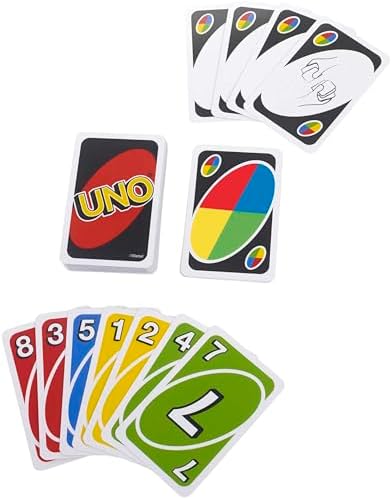 UNO Deluxe, Juego de Cartas, 7+ años, 2-10