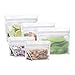 rezip 5-Piece Stand-Up Leakproof Reusable Storage Bag Starter Kit 8/4-ounce