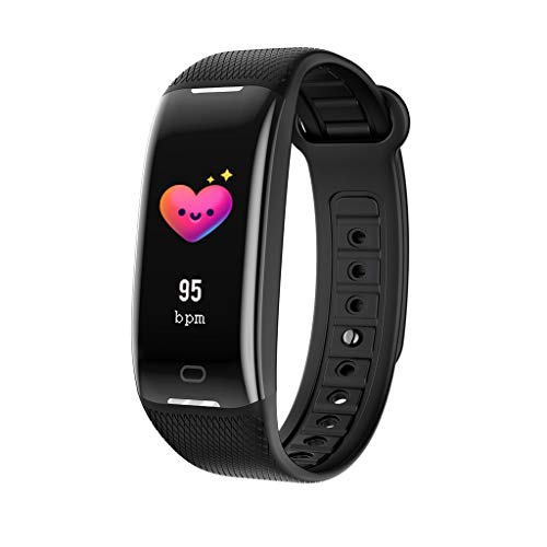 Itlovely Fitness Trackers, IP68 Waterproof with Heart Rate Monitor, Bluetooth 4.0 Waterproof Smart Fitness Wristband Silicone Bracelet with Pedometer Step and Sleep Monitor
