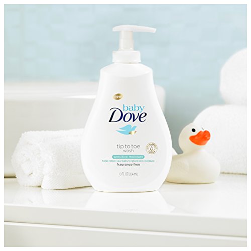 Baby Dove Tip to Toe Wash, Sensitive Moisture 13 oz
