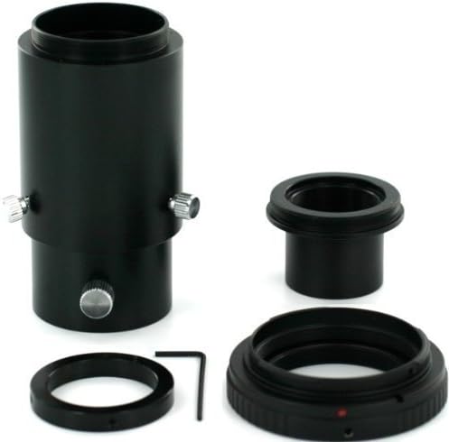Deluxe Telescope Camera Adapter Kit for Sony E-Mount NEX A7-1.25" Variable Eyepiece Projection & Prime Focus