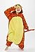 Sweetdresses Adult Unisex Animal Sleepsuit Kigurumi Cosplay Costume Pajamas (Large, Tigger)