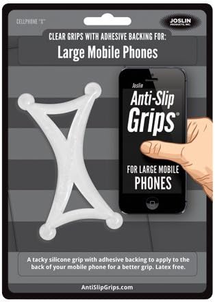 Joslin Anti Slip Grips for iPads, Tablets and Readers | Provides a Secure Finger Grip on The Back of Your Mobile Phone | The Easiest Way to Protect Your Phone |โฆ