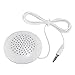 Mini Speaker,ELEGIANT Portable White 3.5mm Mini Pillow Speaker for MP3 MP4 Player iPhone iPod Touch CD Radio