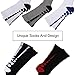 Basketball Socks 5 Pack Athletic Crew Sport for Boy Girl Men Women By JIYE
