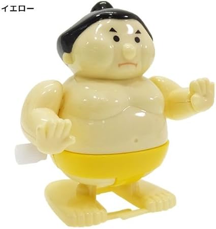 Amazon 相撲 おもちゃ トコトコ人形 どすこい力士 イエロー フィギュア ドール 通販