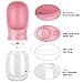 Pedy Dog Water Bottle for Walking or Outdoor Travel with Bowl Dispenser, Antibacterial Portable Leak Proof Pet Travel Water Drink Cup, Water Drinking Bottle 12 OZ