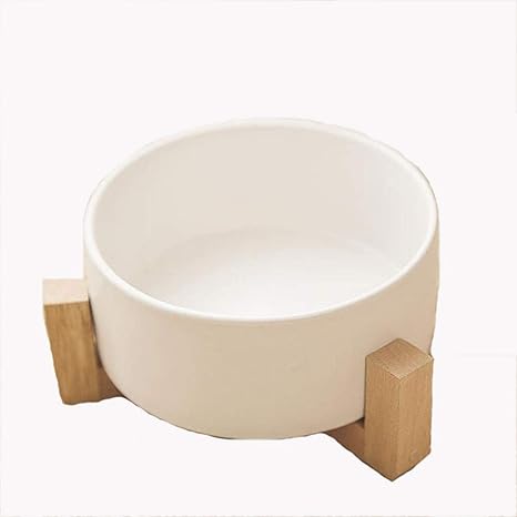 Amazon Com Elevated Pet Bowl Raised Dog Feeder Ceramic Pet Bowl