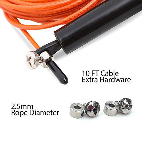 image for Max4out Adjustable Jump Rope for Skipping Workout Speed Jumping Boxing