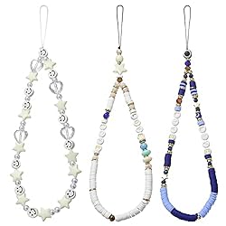 Taouzi Valentine Beaded Phone Lanyard Wrist Strap