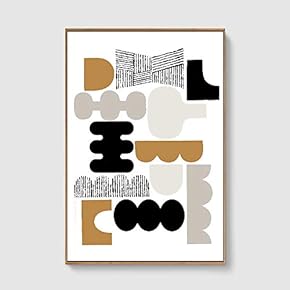 Framed Home Artwork Nordic Style for Living Room Bedroom