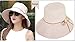 Packable Wide Brim Sun Bucket Hat UPF 50+ Sun Protection Travel Fishing Cap