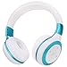 Kids Headphones,Foldable Teenager Hi-fi Bluetooth Headset Wireless On-Ear Lightweight,with Mic,3.5mm Audio Cable and FM Radio,Adjustable Earphone for Smartphone Tablet PC,Christmas Gift for Boys Girls