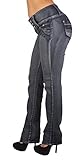 Diamante Style D700 – High Waist Colombian Style Butt Lifting Stretch Boot Leg Jeans