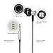 Bluenin BN-100 In-Ear Headphones with Mic Noise Isolating Earbuds with Remote Control for iPhone iPad Samsung Cell Phones