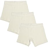 ORGANICKID Boys 100% Organic 100% Cotton Underwear GOTS Certified Kids Toddler Boxer Briefs Pack of 3