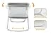 2in1 Stationary&Rock Mode Bassinet One-Second Fold Travel Crib Portable Newborn Baby,Gray…