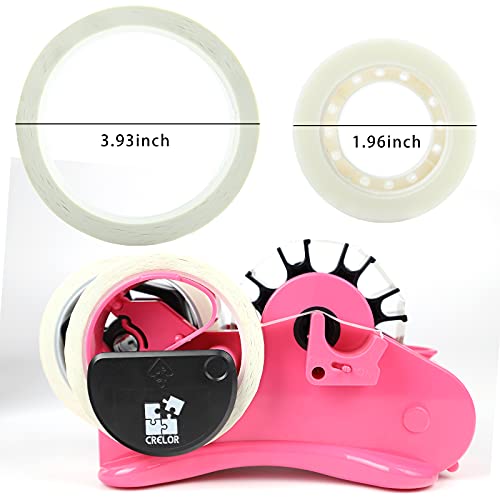 CRELOR Multiple Roll Heat Tape Dispenser Packing Thermal Transfer