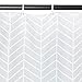 Amazon Basics Microfiber Grey Herringbone Printed Pattern Bathroom Shower Curtain - Grey Herringbone, 72 Inch