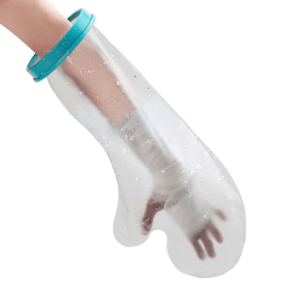DESTRIC Waterproof Arm Cast Wound Cover for Shower Bath,Plaster Bandage Protector Watertight for Broken Arms Wrists Bones Hands, Burns, Tattoos