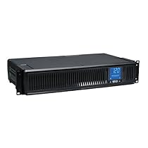 Tripp Lite 1500VA Smart UPS Back Up, 900W Rack-Mount/Tower, LCD, AVR, USB, DB9 (SMART1500LCD)