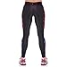 Ladyker Women's Stretchy Activewear Workout Running Pants Printed Tights Slim Yoga Leggings 2