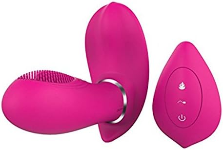 Dual Vibration Therapeutic Electric Wand Massager - Rechargeable Wearable &amp; Heating Body - 7 Speeds for Body Relax (Pink)