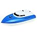 RC Boat for Girls and Boys Electric Birthday Gift for Kids 4CH Radio Controlled Boats/Ships Pool & Outdoor Use (Blue)