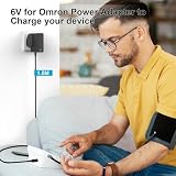 BERLS 6V Power Supply for Omron Blood Pressure Monitors X2 X3 M2 M3 M4 M6 view 2