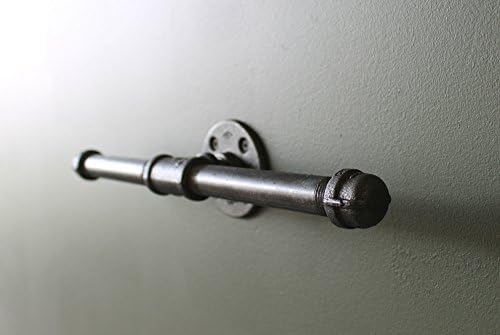 Double Toilet Paper Holder, Industrial Style, Ships from Detroit, Michigan