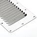 Amarine-made Stainless Steel Stamped Louvered Vent - Rectangular - 07720S - 5