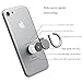 Phone Knob, HIKIN Cell Phone Grip Ultra Thin Universal 360 Degree Rotation Finger Ring Holder Kickstand for iPhone X, iPhone 8/8 Plus, iPhone 7/7 Plus, Samsung Galaxy S8/S8 Plus etc. (Rose Gold)