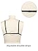 SATINIOR Women Strappy Harness Hollow Out Cross Cage Bra Elastic and Adjustable Cupless Bralette Straps Lingerie, Black, Style 6, Medium