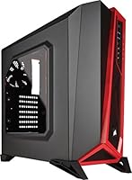 Corsair Spec Alpha Gabinete ATX Gaming, color Negro
