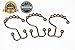 Wimaha Rustproof Shower Curtain Rings, Stainless Steel Heavy Duty Roller Double Glide Shower Hooks for Bathroom Shower Rods Curtains Liners, Bronze, Set of 12 Hooks
