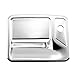 For Ford Super Duty 4DR 4pcs Exterior Door Handle Cover without Passenger Keyhole (Chrome)
