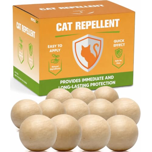 Cat Repellent Outdoor/Indoor, Cat Deterrent Outdoor, Keep Cats Away, Cat Repellent for