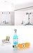 Elviros 24x43in [60x110cm] Seamless Water-Proof PVC Backdrop Background Paper for Photo Video Photography Studio - White