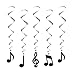 Musical Note Whirls (5/Pkg)