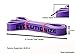 Mobility Bands - Pull Up Bands - Great for Mobility Work, Stretching, Pull Up Assistance 41 inch Loop Resistance Bands - Single Unit - Premium Exercise Band for Weight Lifting, Strength - Light Purple